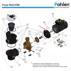 Pahlén Poolpump WaterVise Reservdelar