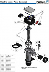 Pahlén Elvärmare Aqua Compact Reservdelar