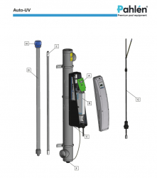 Pahlén Auto-UV 75 & 130 Reservdelar