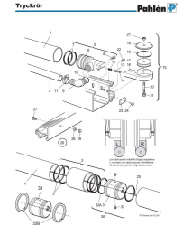 Tryckrör till PoolGuard